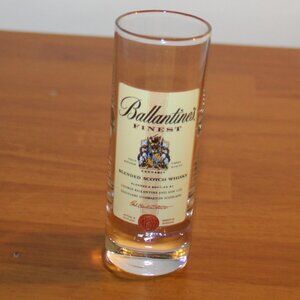 Ballantine's Finest Blended Scotch Whiskey Shot Shooter Cordial Pony Glass